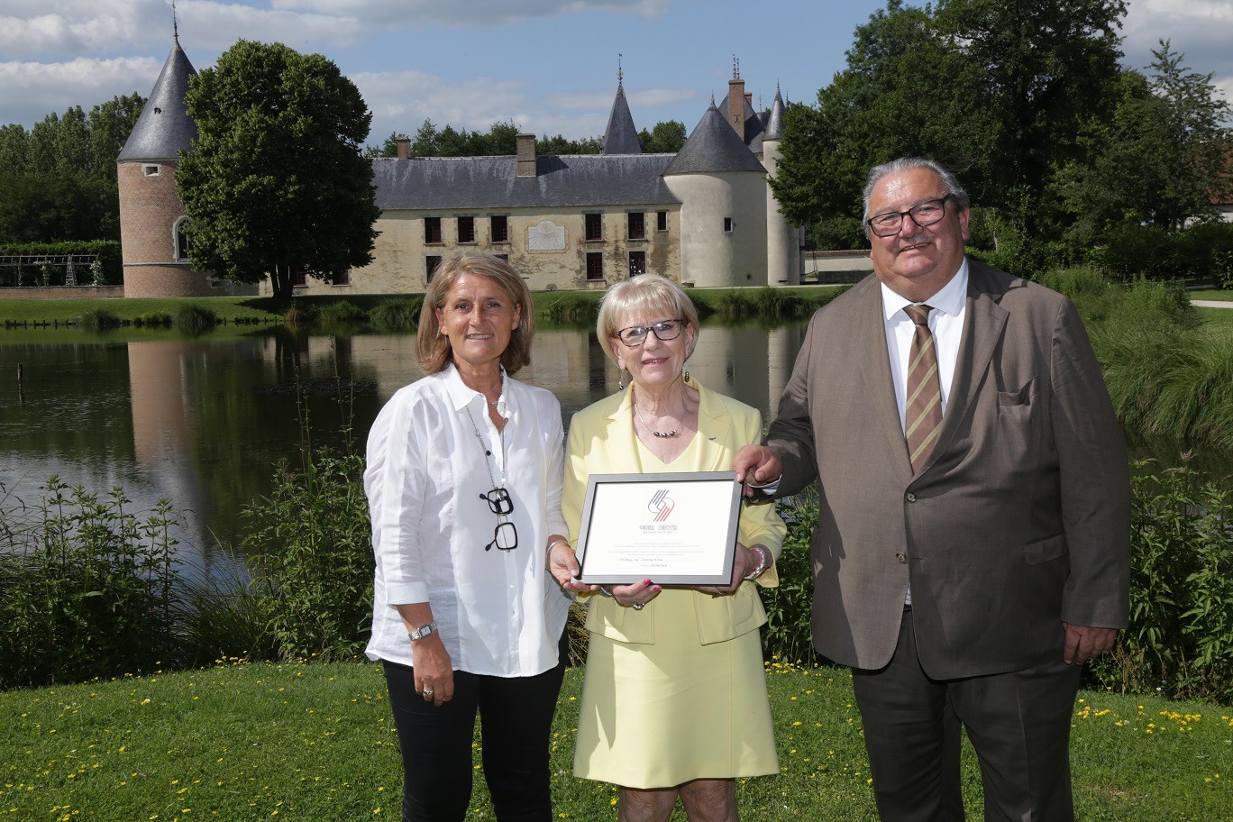 Label "Accueil des touristes chinois" pour les châteaux de Sully-sur-Loire et Chamerolles