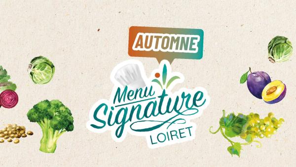 Un menu Signature Loiret version Automne-hiver